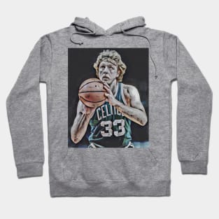 larry bird boston Hoodie